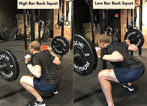 High Bar Versus Low Bar Back Squat Crossfit Goose Creek