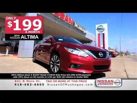 Nissan Of Muskogee YouTube