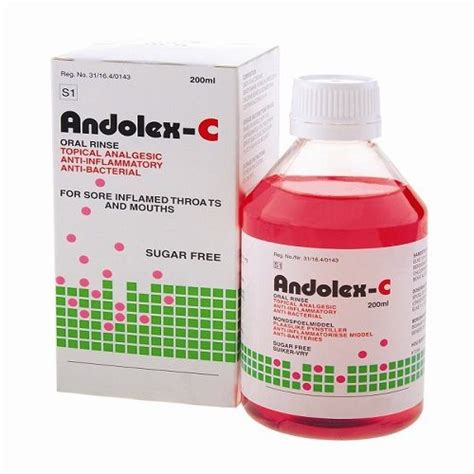 Andolex C Mouth Wash 200ml Nila