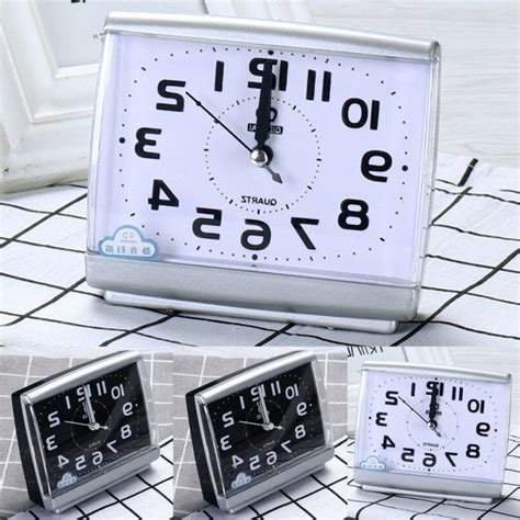 Easy To Read Alarm Clock Quartz Bedside Silent