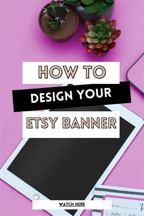 How To Design Your Etsy Shop Banner For Free Tutorial Etsy Shop