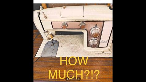 Reacting To Used Sewing Machine Prices Youtube