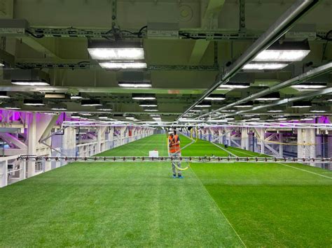 The Best Performance At Santiago Bernabeu Stadium: Grass That Grows Indoors