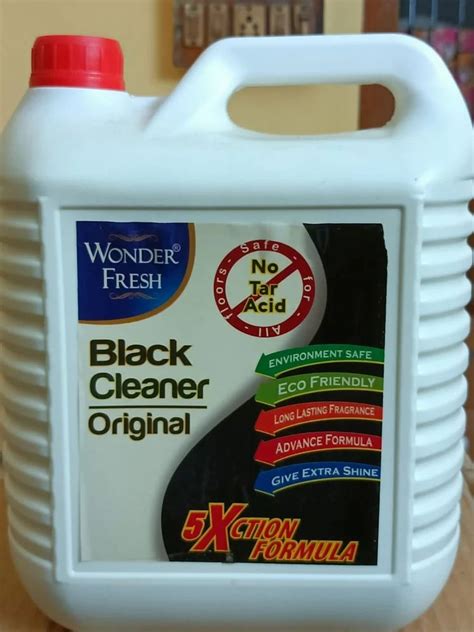 Diluted WONDER FRESH BLACK PHENYL 5 LTR JAR At Rs 331 Piece In Kolkata