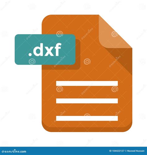 Dxf File Flat Icon Stock Illustration Illustration Of Research 104422127