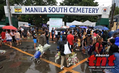 Mga Sementeryo Sa Maynila Dinagsa