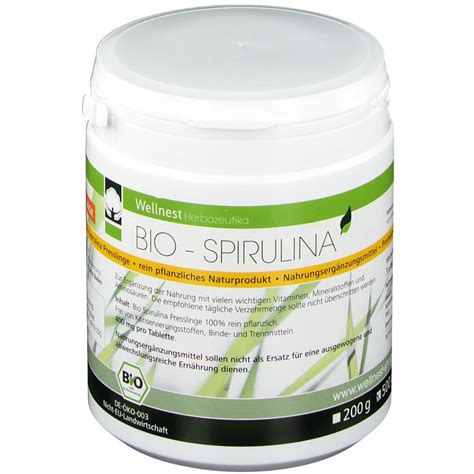 Wellnest Bio Spirulina St Shop Apotheke