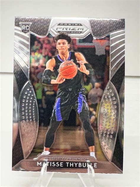 2019 Panini Prizm Draft Picks 85 Matisse Thybulle RC Washington