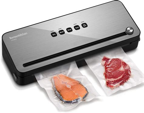 Bonsen Kitchen Vacuum Sealer VS3802 Black Amazon Co Uk Kitchen Home