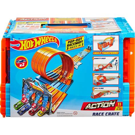 Трек Hot Wheels Экшн Автотрек Эпичная гонка для х игроков GKT купить в интернет магазине