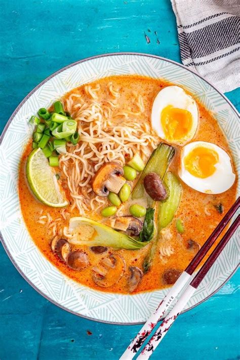 Coconut Noodle Soup With Mushroom And Edamame • The Cook Report