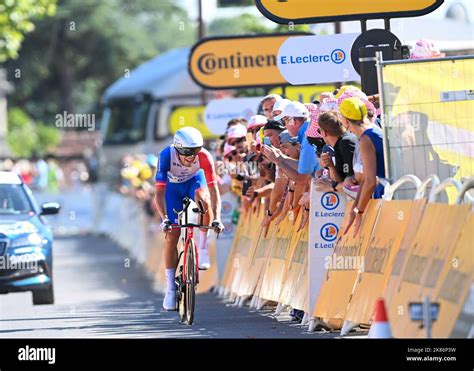 David GAUDU Groupama FDJ In Action During Stage 20 Of The Tour De