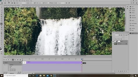 How To Easily Animate A Waterfall In Photoshop YouTube