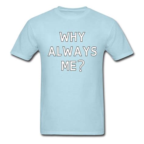 Mario Balotelli Why Always Me T-Shirt (Blue) | Fruugo US