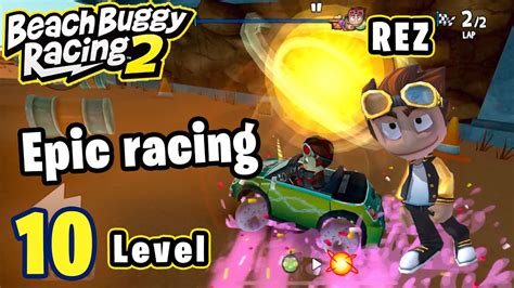 Epic Racing On Mini Car Rez Beach Buggy Racing Mobile Youtube