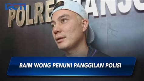 Artis Baim Wong Penuhi Panggilan Polisi Dan Temui Pelaku Penipuan Di