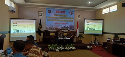 Distrik Navigasi Kelas Ii Palembang Gelar Sosialisasi Keselamatan Pelayaran