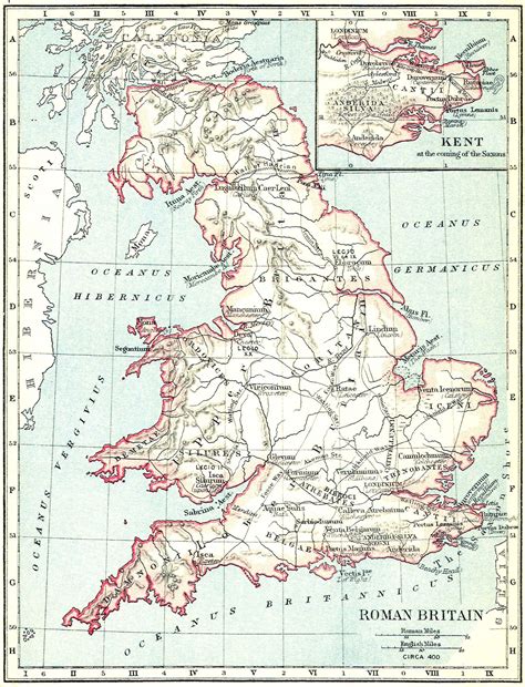 Roman Britain | Map of britain, English history, Roman britain