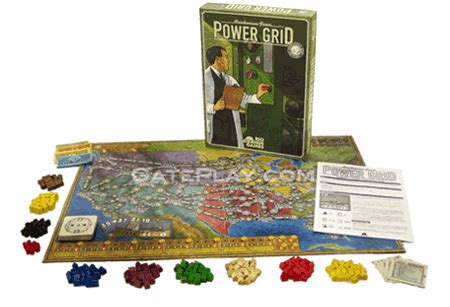 Power Grid Board Game - Rio Grande Games - Friedemann Friese - GatePlay ...