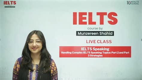 Ielts Speaking Test Strategies Part And Youtube