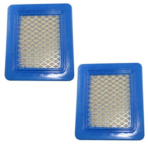 2x Flat Air Filters Cartridge For Toro 16 20 Series Lawn Mower 119