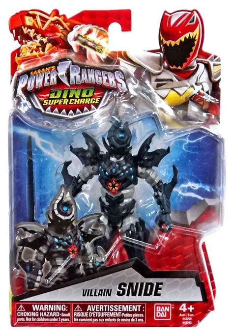 Power Rangers Dino Super Charge Villain Snide 5 Action Figure Bandai America - ToyWiz