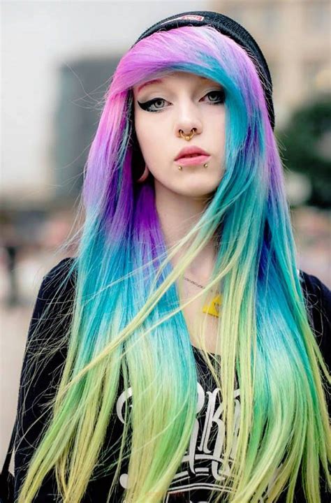 Luna Lunatic Rainbow Hair Cute Hair Colors Hair Dye Colors Cool