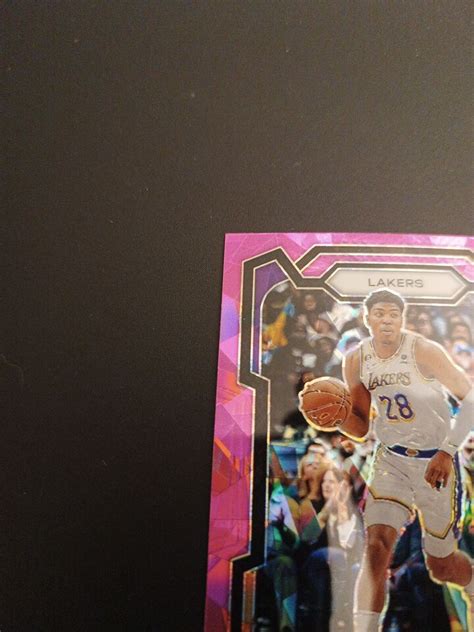 2023 24 Panini Prizm Rui Hachimura Pink Ice Prizm 42 Los Angeles