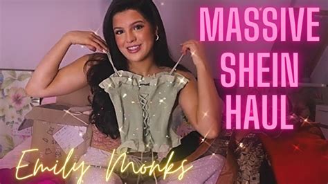 Massive Shein Haul December 2020 Emily Monks Youtube