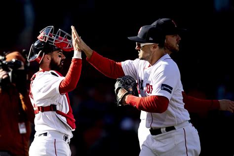 The Red Sox Off The Brink Over The Monster