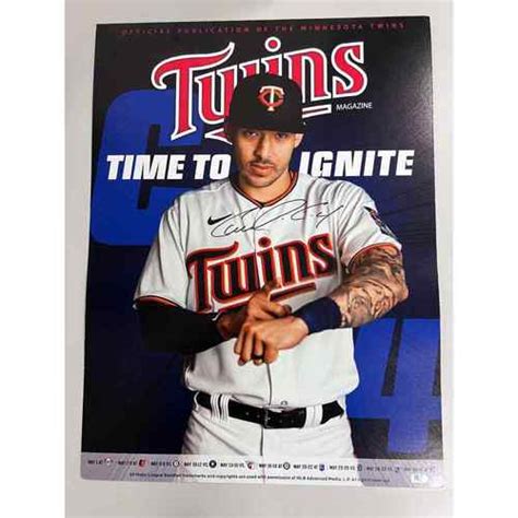 Carlos Correa Autographed Print | Minnesota Twins Auctions