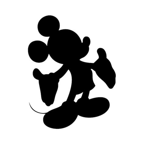 Mickey Mouse Head Silhouette Vector SVG And PNG Digital Download SVG Graphic Png File | lupon.gov.ph