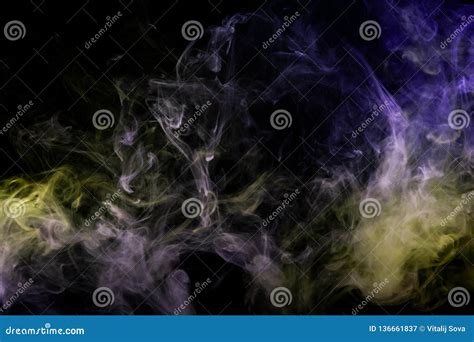 Fundo Do Fumo Do Vape Imagem De Stock Imagem De Verde 136661837