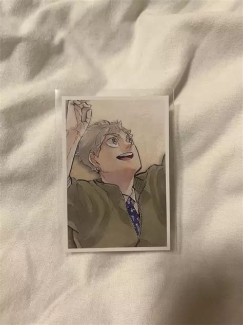 HAIKYU TARJETA FOTOGRÁFICA instantánea Koshi Sugawara anime japonés