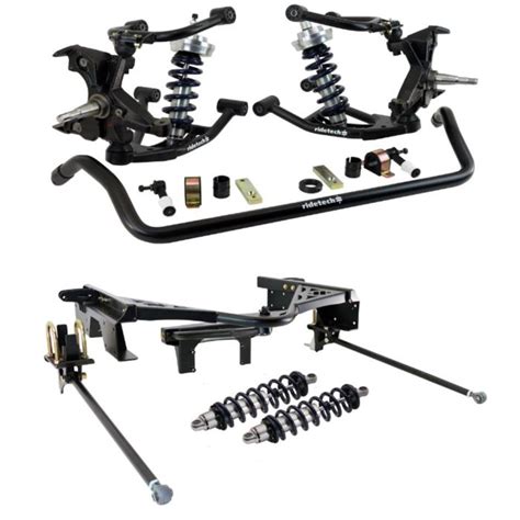 Ridetech C1500 Suspension Kit W Hq Coilovers 10 Bolt Ax Chevy Gmc 1988 98