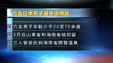 6名日本人或涉間諜活動被中方扣留 Now 新聞