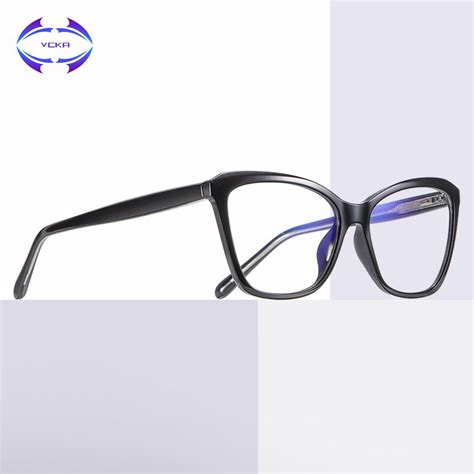 Vcka Tr90 Women S Glasses Frame Cat Eye Transparen Grandado