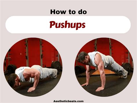 Pushups - Chest exercise - aestheticbeats