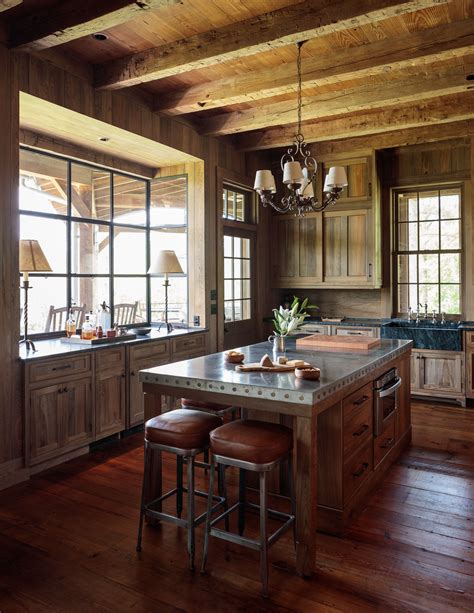 South Carolina Hunting Lodge Kitchen By The Design Atelier Lookbook