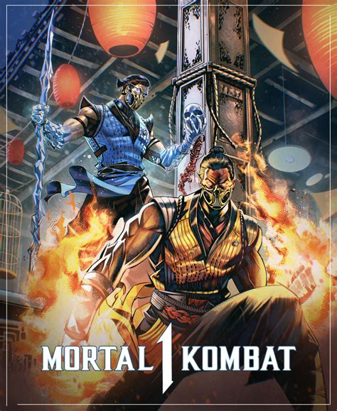 artstation mortal kombat  kollective campaign