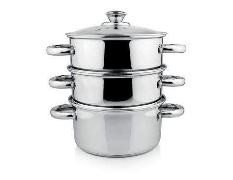 Buy Brodees Induction Base Multi Utility Tier Stainless Steel Steamer