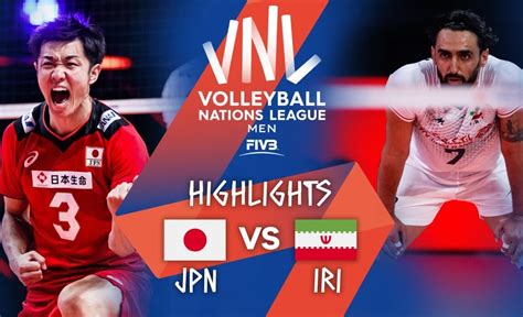 JPN Vs IRI Highlights Week 1 Men S VNL 2021 VCP Volleyball