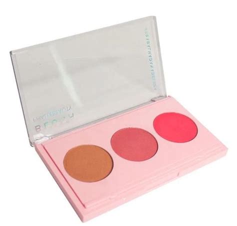 Trio Blush Facial Phallebeauty C 03 Cores Trabalhada Na Beleza