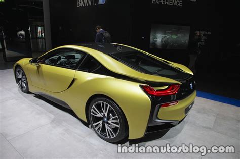 BMW I8 Protonic Frozen Yellow Edition Showcased At IAA 2017 Live