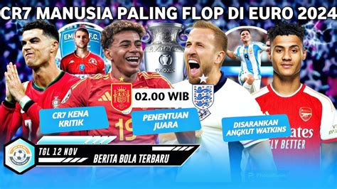 Laga Panas Penentuan Gelar Juara Euro Cr Kena Kritikan Pedas