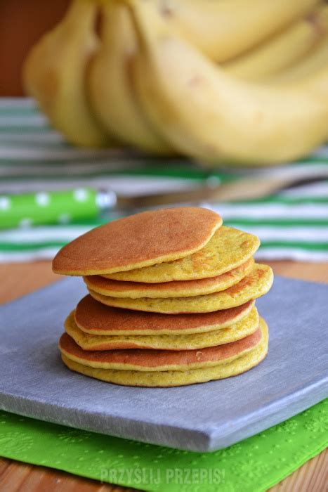 Bananowe Pancakes Przepis PrzyslijPrzepis Pl