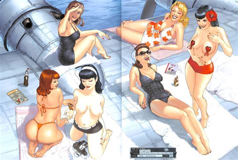 Rule 34 Bikini Pby Catalina Pinup Romain Hugault Topless 6254001