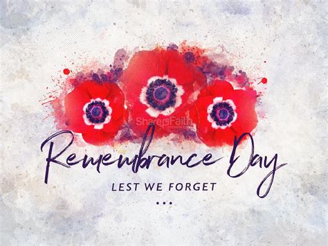 ShareFaith Media » Remembrance Day Service Graphic – ShareFaith Media