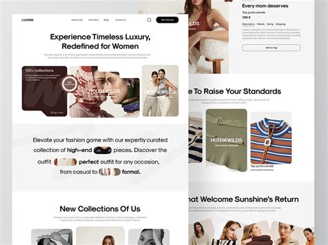 Clothing Website designs, themes, templates and downloadable graphic elements on Dribbble