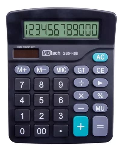 Calculadora electrónica de escritorio grande con cierre automático de